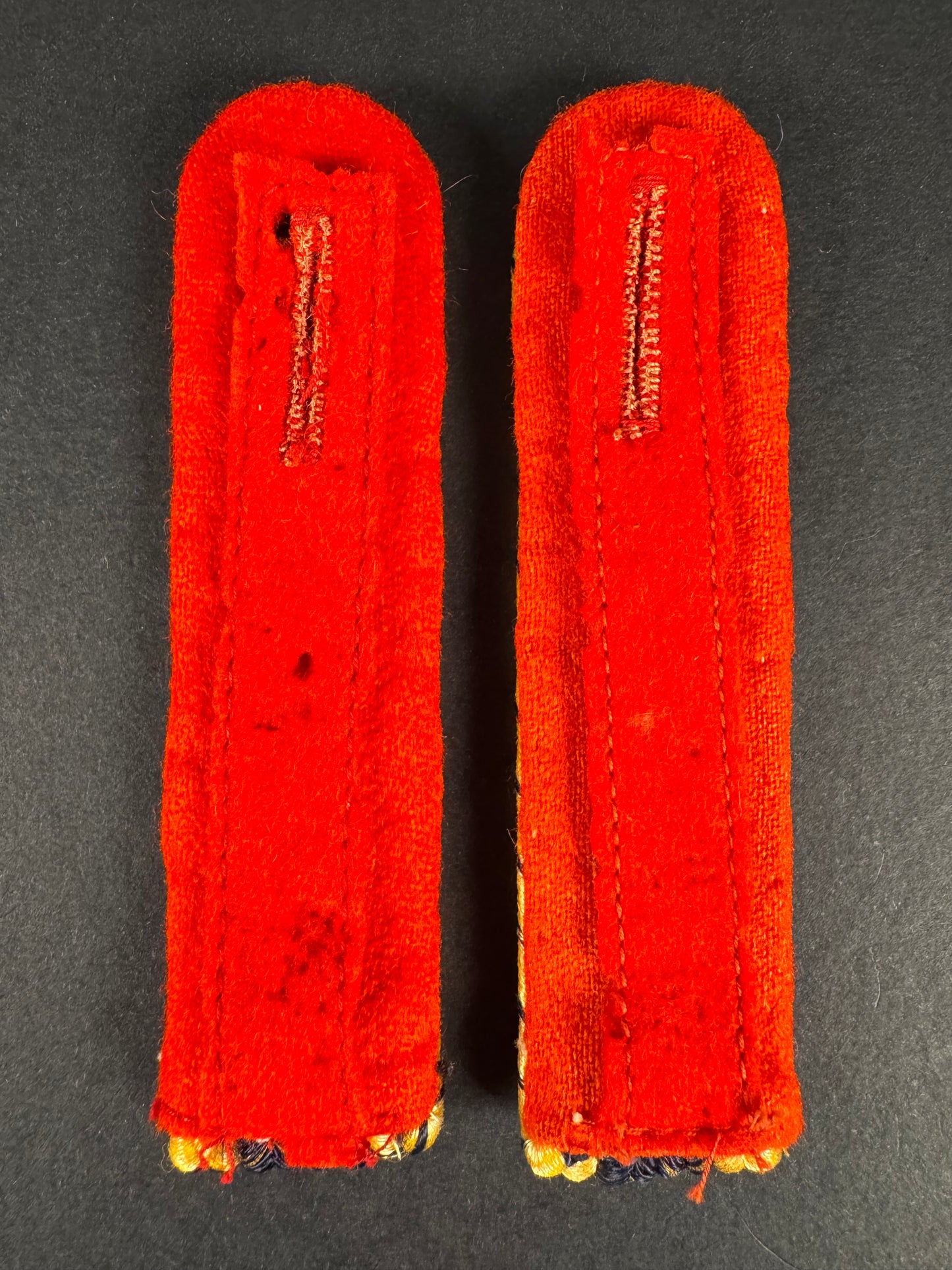 Photo 2 of Third Reich Germany Deutsche Reichsbahn Official's Shoulder Boards - collectible militaria item