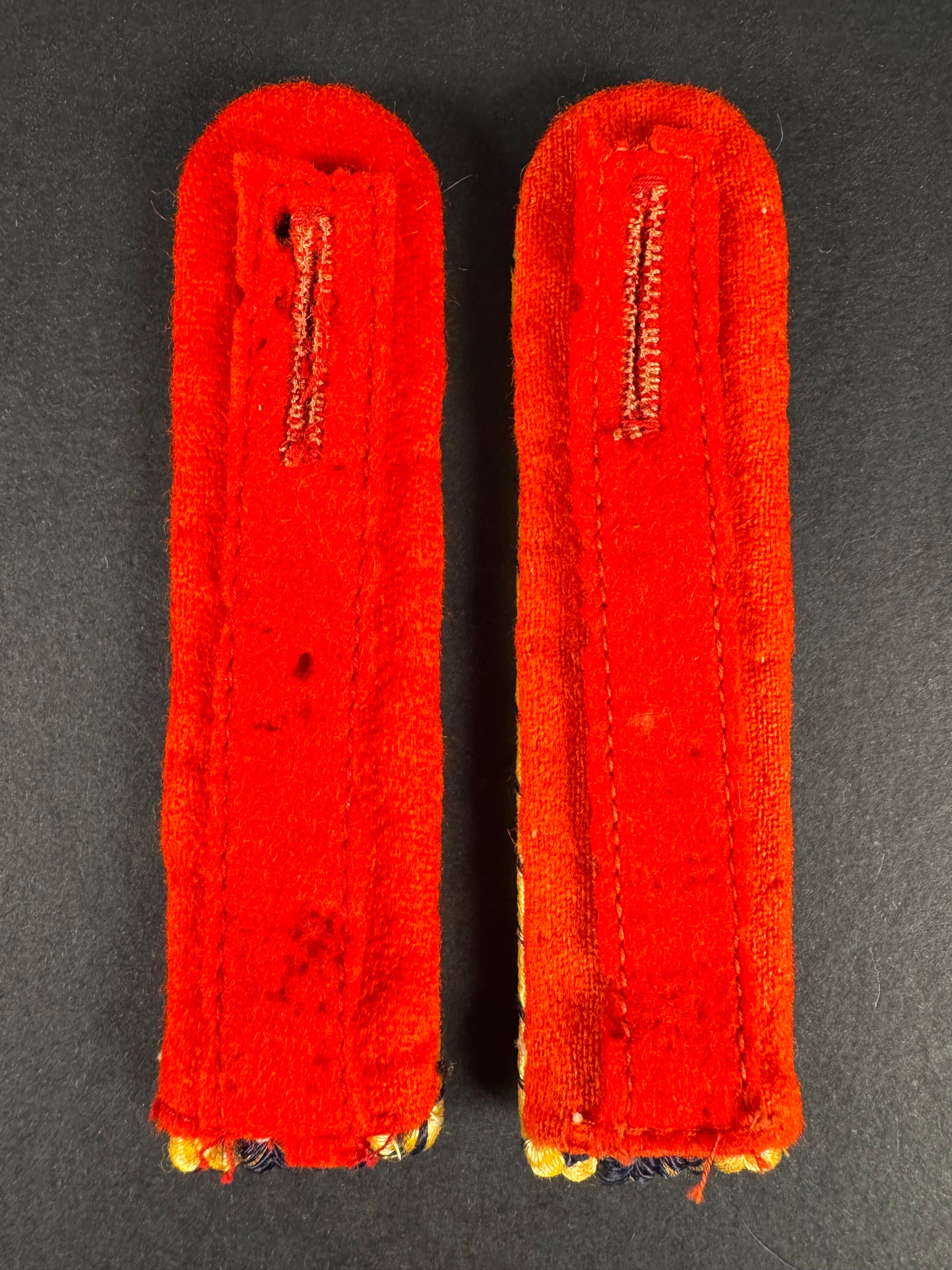 Photo 2 of Third Reich Germany Deutsche Reichsbahn Official's Shoulder Boards - collectible militaria item
