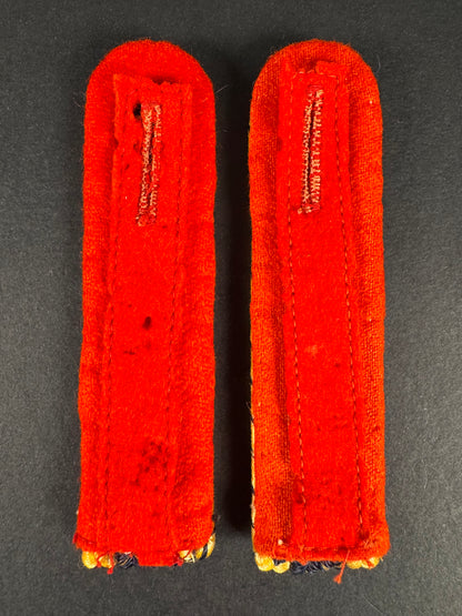 Photo 2 of Third Reich Germany Deutsche Reichsbahn Official's Shoulder Boards - collectible militaria item