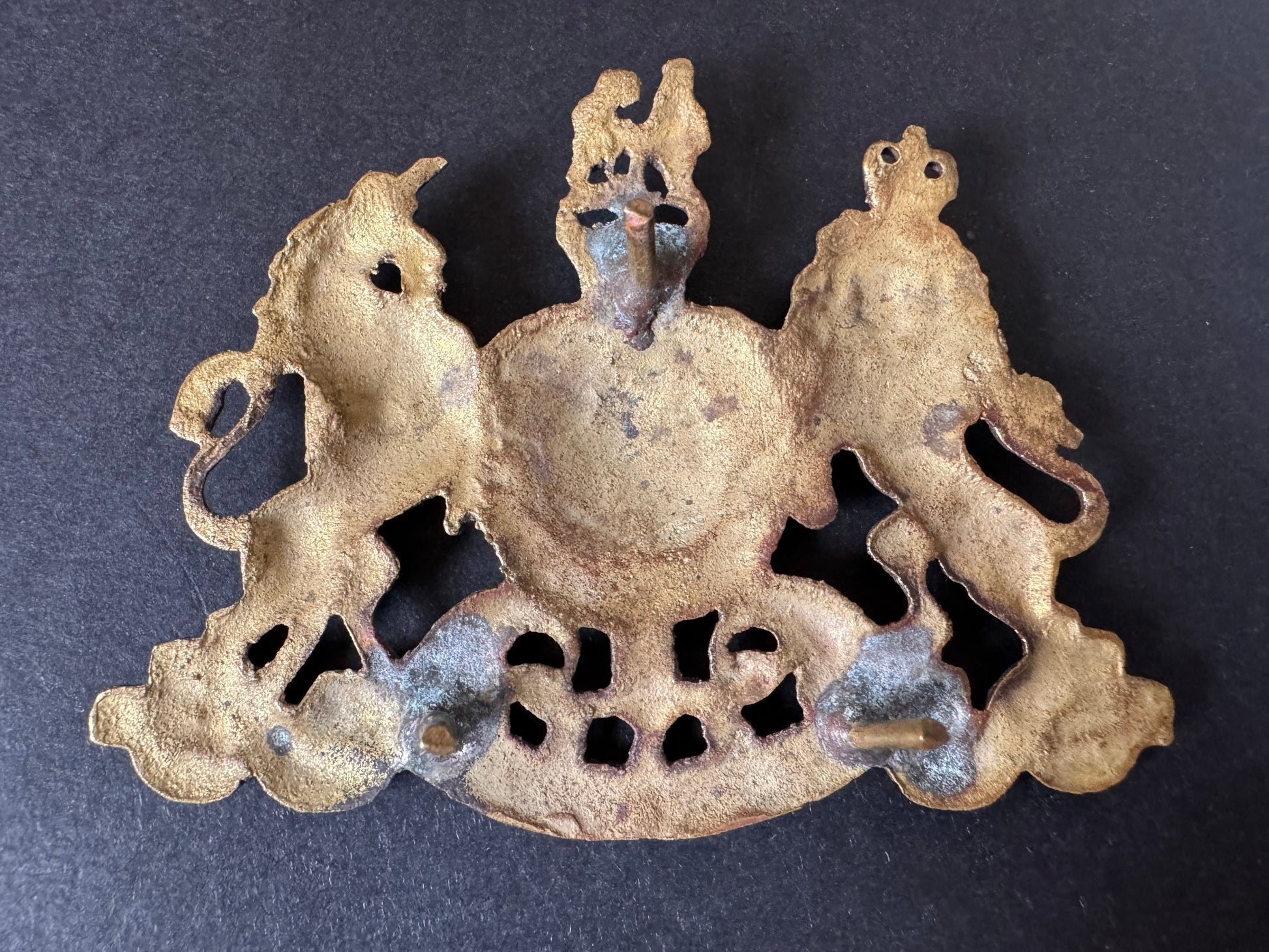 Photo 2 of After WW2 British Army Royal Horse Guards Officer's Pouch Badge - collectible militaria item