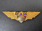 Photo 1 of After WW2 Mexican Air Force FAM Navigator Wing Badge - collectible militaria item