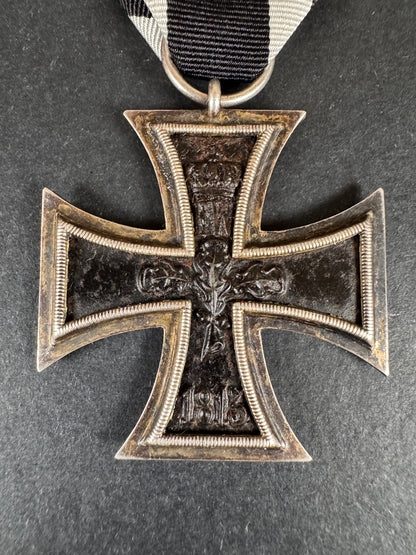 Photo 4 of WW1 German 1914 Iron Cross 2nd Class Medal WILM - collectible militaria item