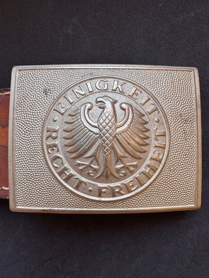 Photo 2 of After WW2 West German Army Belt Buckle - collectible militaria item