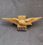 Photo 1 of WW1 British Royal Navy Air Service Sweetheart Lapel Badge Eagle RNAS - collectible militaria item