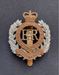 Photo 1 of After WW2 British Army Royal Engineers Warrant Officer's Cap Badge - collectible militaria item