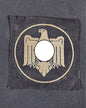 Photo 1 of Third Reich German Cloth DRL Sports Achievement Badge in Silver - collectible militaria item