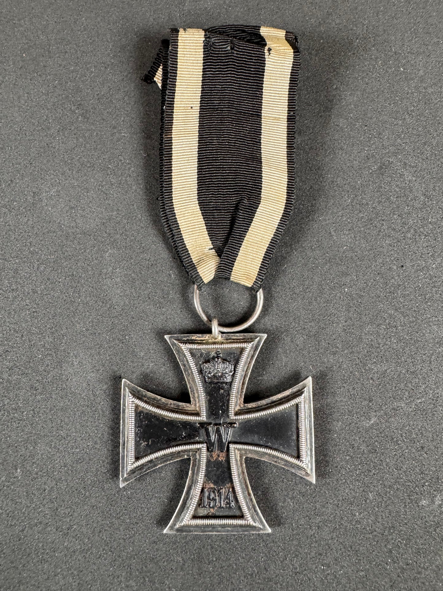 Photo 1 of WW1 German 1914 Iron Cross 2nd Class Medal G GODET - collectible militaria item