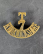 Photo 1 of WW1 British Army T7 WARWICKSHIRE Shoulder Title - collectible militaria item