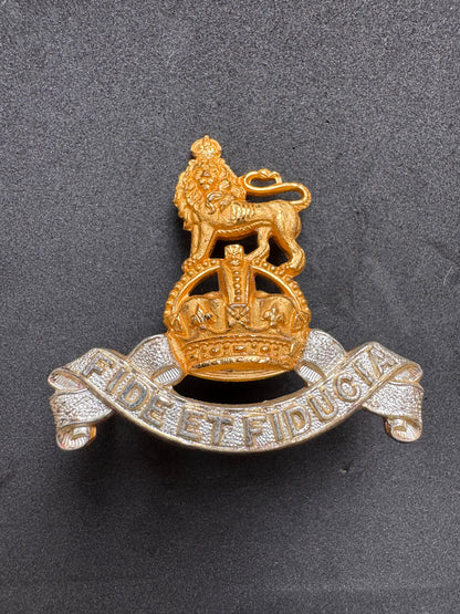 Photo 1 of WW2 British Army Royal Army Pay Corps Officer's Cap Badge - collectible militaria item