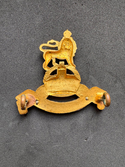 Photo 2 of WW2 British Army Royal Army Pay Corps Officer's Cap Badge - collectible militaria item
