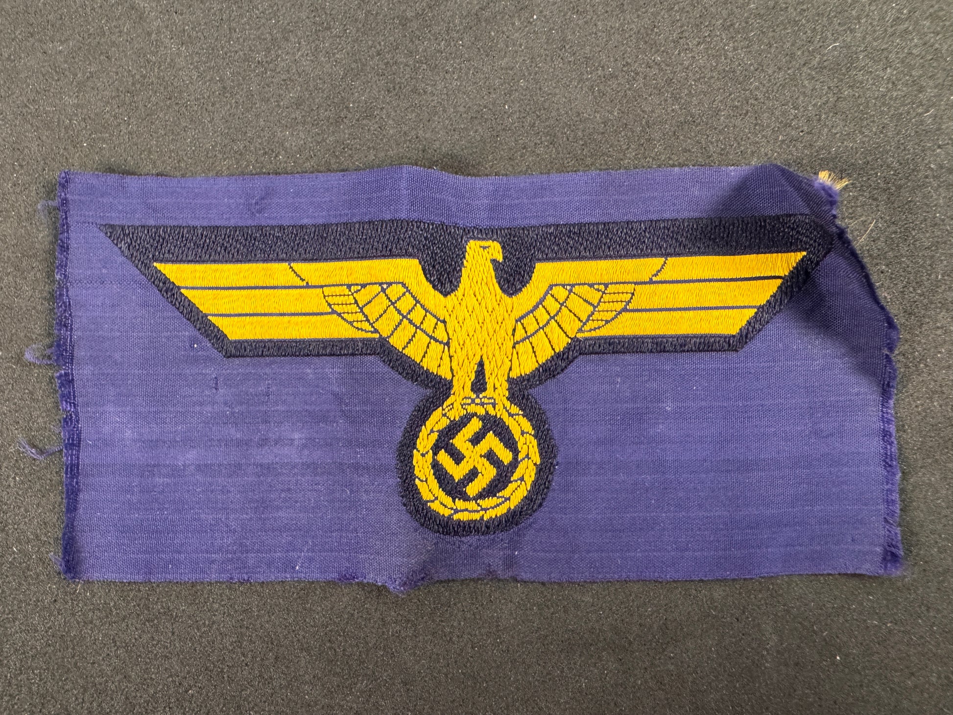 Photo 2 of WW2 German Kriegsmarine BeVo Breast Eagle - collectible militaria item
