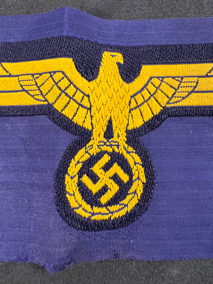 Photo 3 of WW2 German Kriegsmarine BeVo Breast Eagle - collectible militaria item