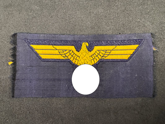Photo 1 of WW2 German Kriegsmarine BeVo Cap Eagle - collectible militaria item