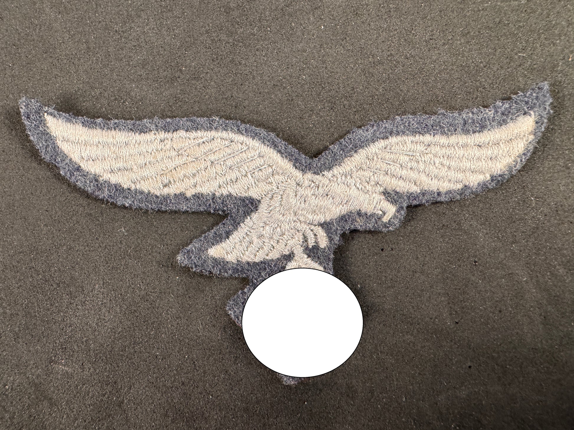 Photo 1 of WW2 German Luftwaffe Uniform Breast Eagle Insignia - collectible militaria item