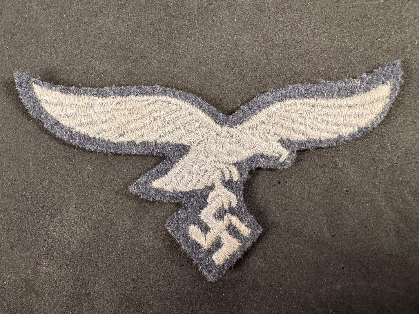 Photo 2 of WW2 German Luftwaffe Uniform Breast Eagle Insignia - collectible militaria item