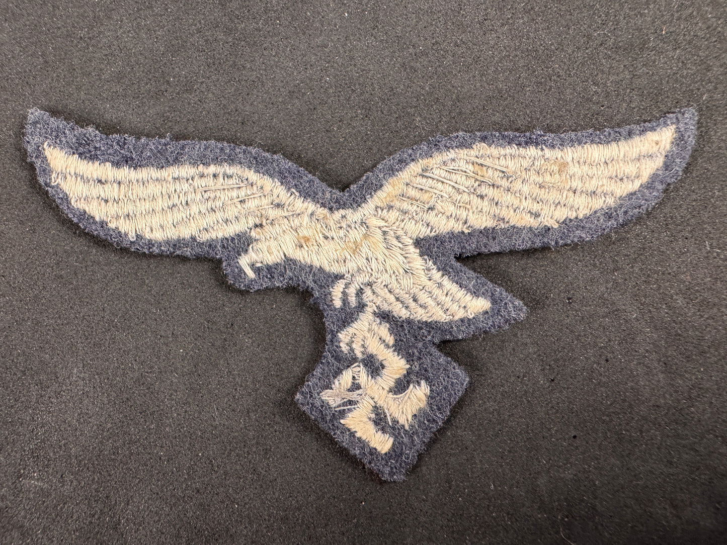 Photo 3 of WW2 German Luftwaffe Uniform Breast Eagle Insignia - collectible militaria item