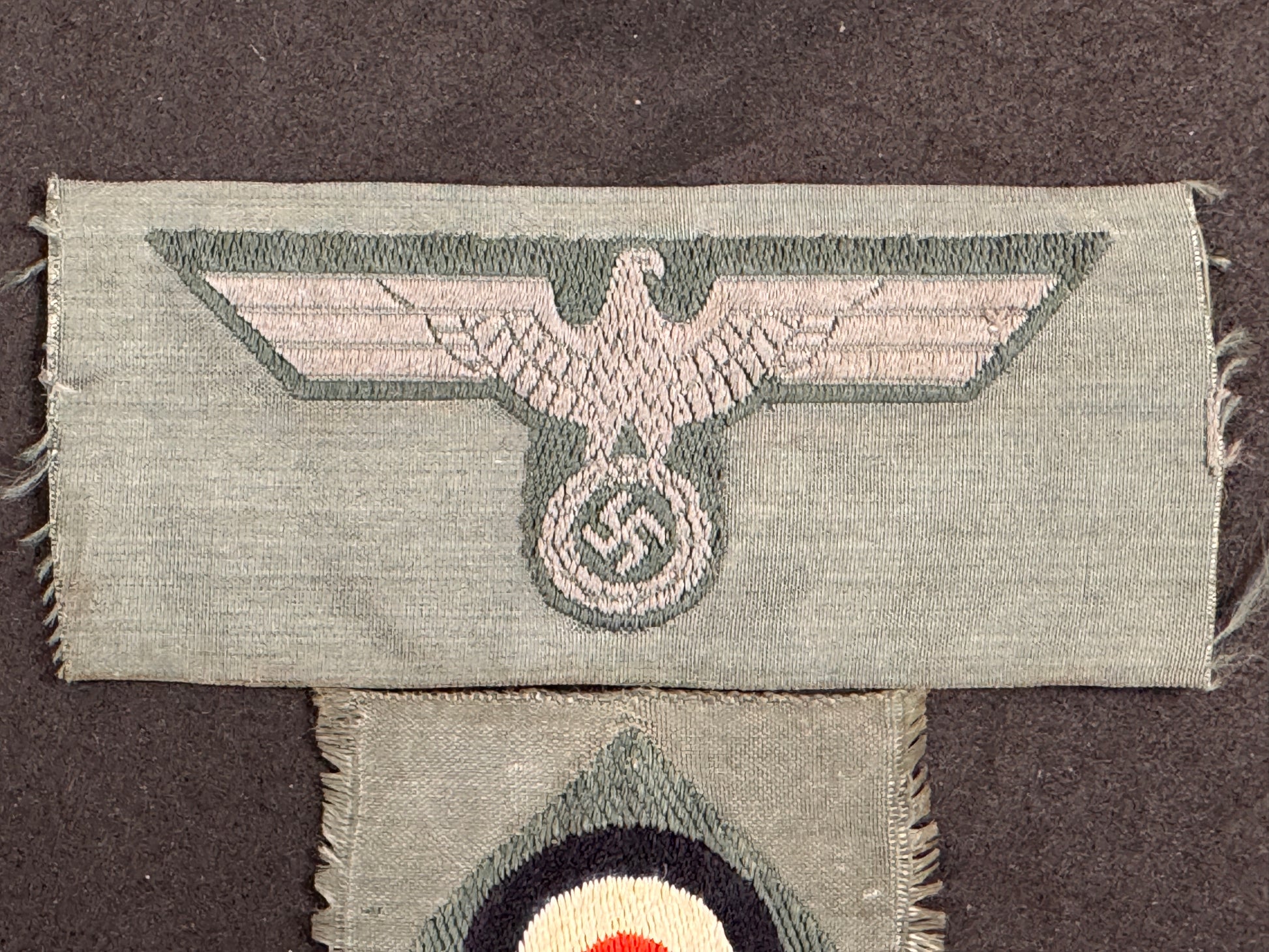 Photo 4 of WW2 German Army (Heer) M43 BeVo Cap Eagle & Cockade - collectible militaria item