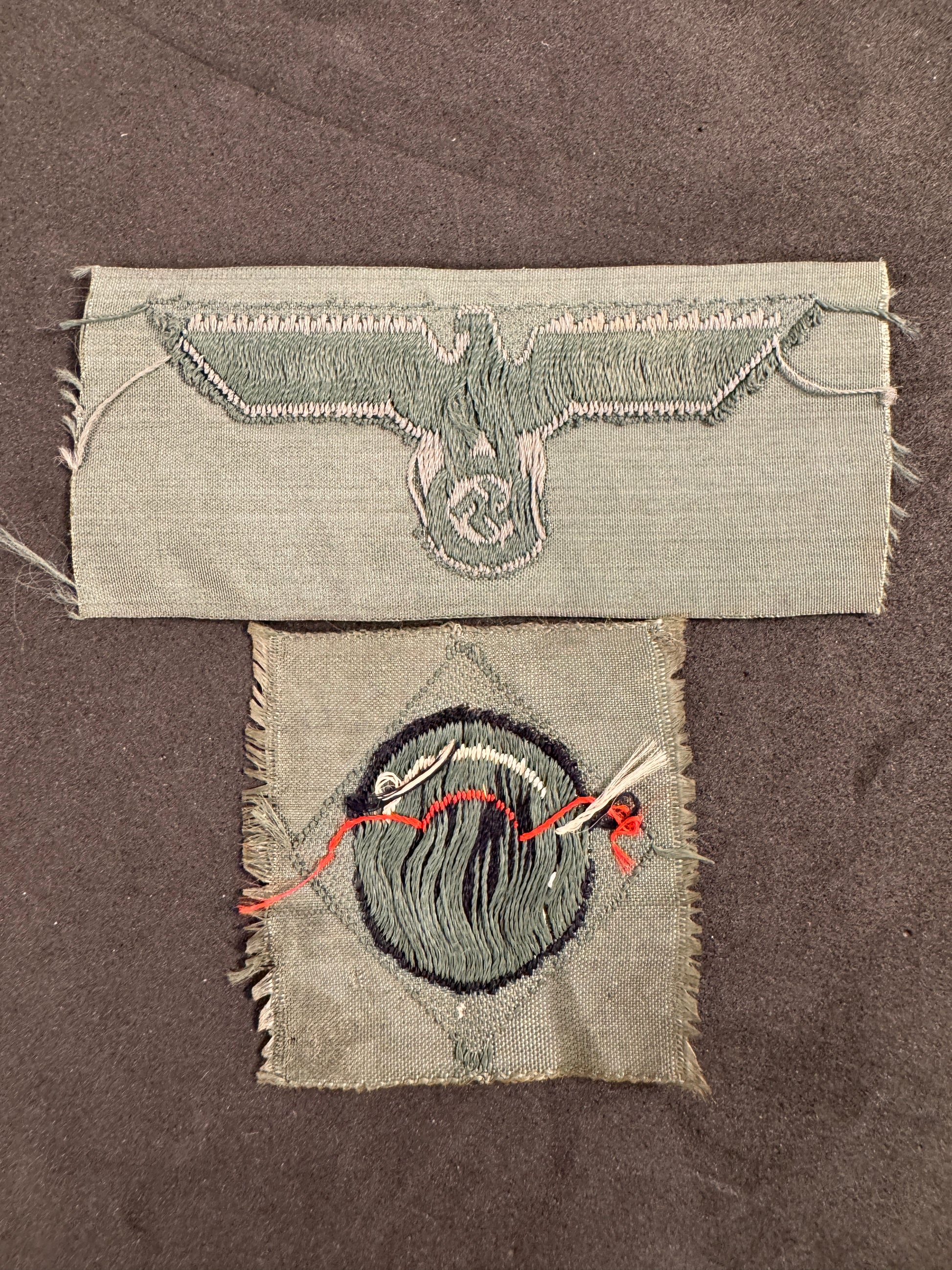 Photo 5 of WW2 German Army (Heer) M43 BeVo Cap Eagle & Cockade - collectible militaria item
