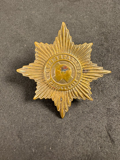 WW1 British Army Irish Guards Cap Badge