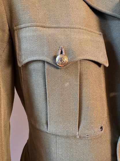 Photo 5 of WW2 British Army Royal Engineers Officer's Service Tunic - collectible militaria item