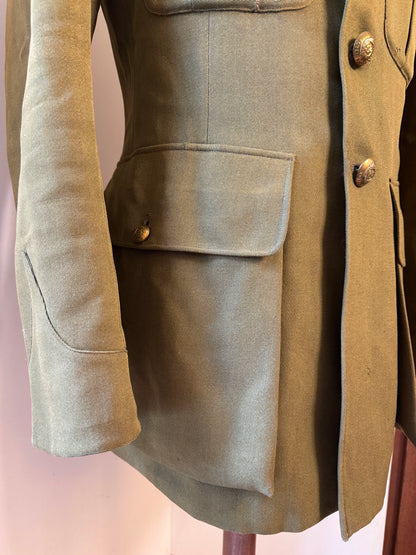 Photo 8 of WW2 British Army Royal Engineers Officer's Service Tunic - collectible militaria item