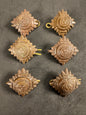 Photo 1 of WW2 British Army Captain's Subdued Shoulder Board Rank Insignia - collectible militaria item