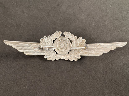 Photo 2 of WW2 German Luftwaffe Visor Cap Cockade Wreath - collectible militaria item