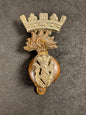 Photo 1 of WW1 British Army Royal Irish Fusiliers Cap Badge - collectible militaria item