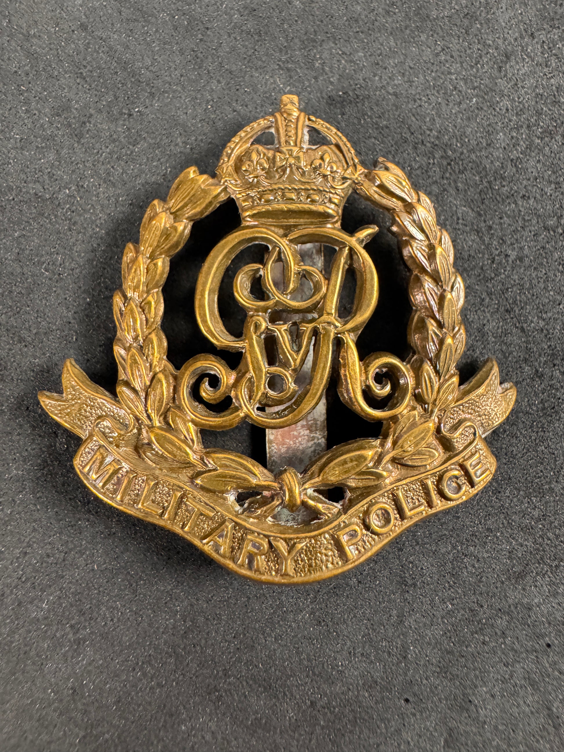 Photo 1 of WW1 British Army Military Police Cap Badge - collectible militaria item