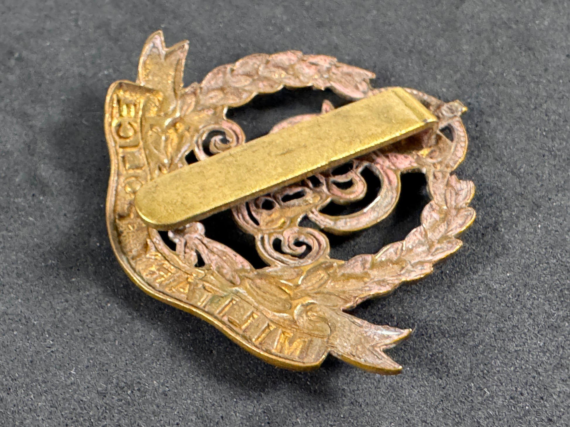 Photo 3 of WW1 British Army Military Police Cap Badge - collectible militaria item