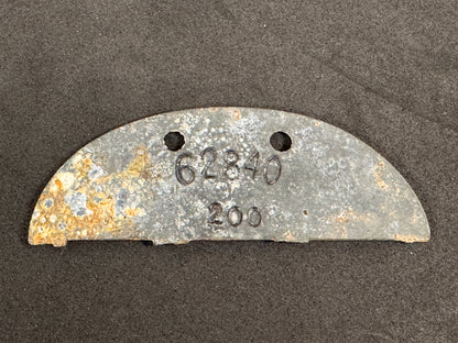 Photo 7 of WW2 German Iron Cross 1st Class Screw back Relic + ID Tag - collectible militaria item