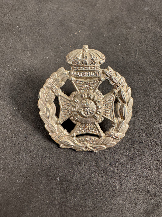 Photo 1 of Victorian British Army Rifle Brigade Field Service Cap Badge - collectible militaria item