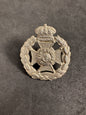 Photo 1 of Victorian British Army Rifle Brigade Field Service Cap Badge - collectible militaria item