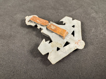 Photo 3 of WW2 British Army Yorkshire Regiment Plastic Economy Cap Badge - collectible militaria item