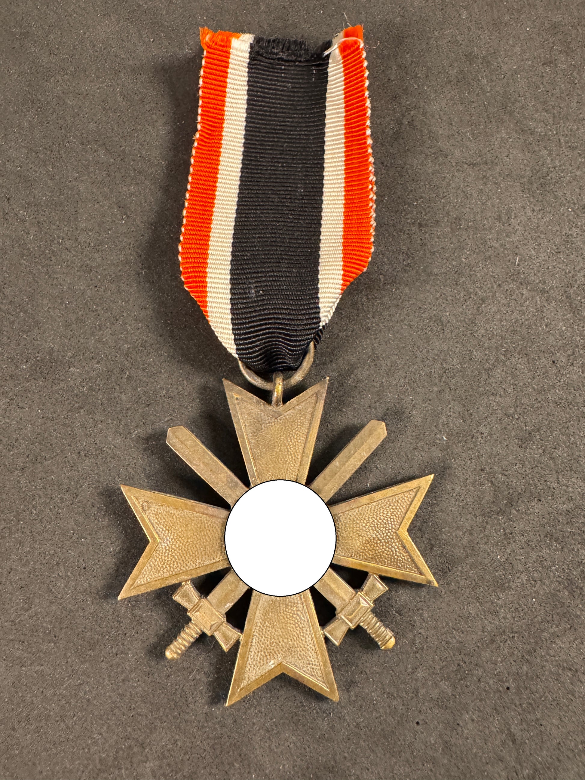 Photo 1 of WW2 German War Merit Cross 2nd Class with Swords - 127 - collectible militaria item