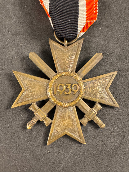Photo 4 of WW2 German War Merit Cross 2nd Class with Swords - 127 - collectible militaria item