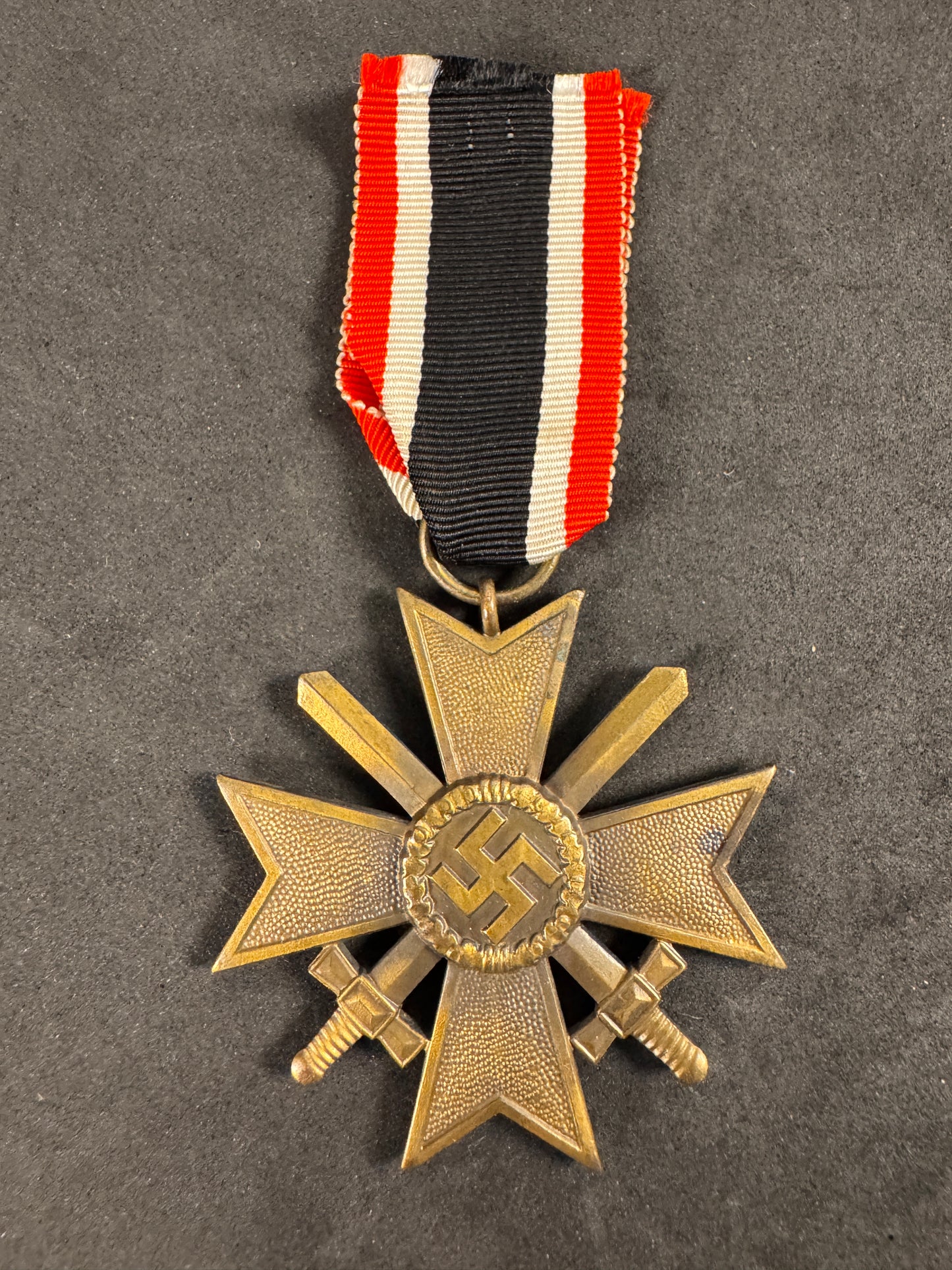 Photo 2 of WW2 German War Merit Cross 2nd Class with Swords - 6 Zimmermann - collectible militaria item