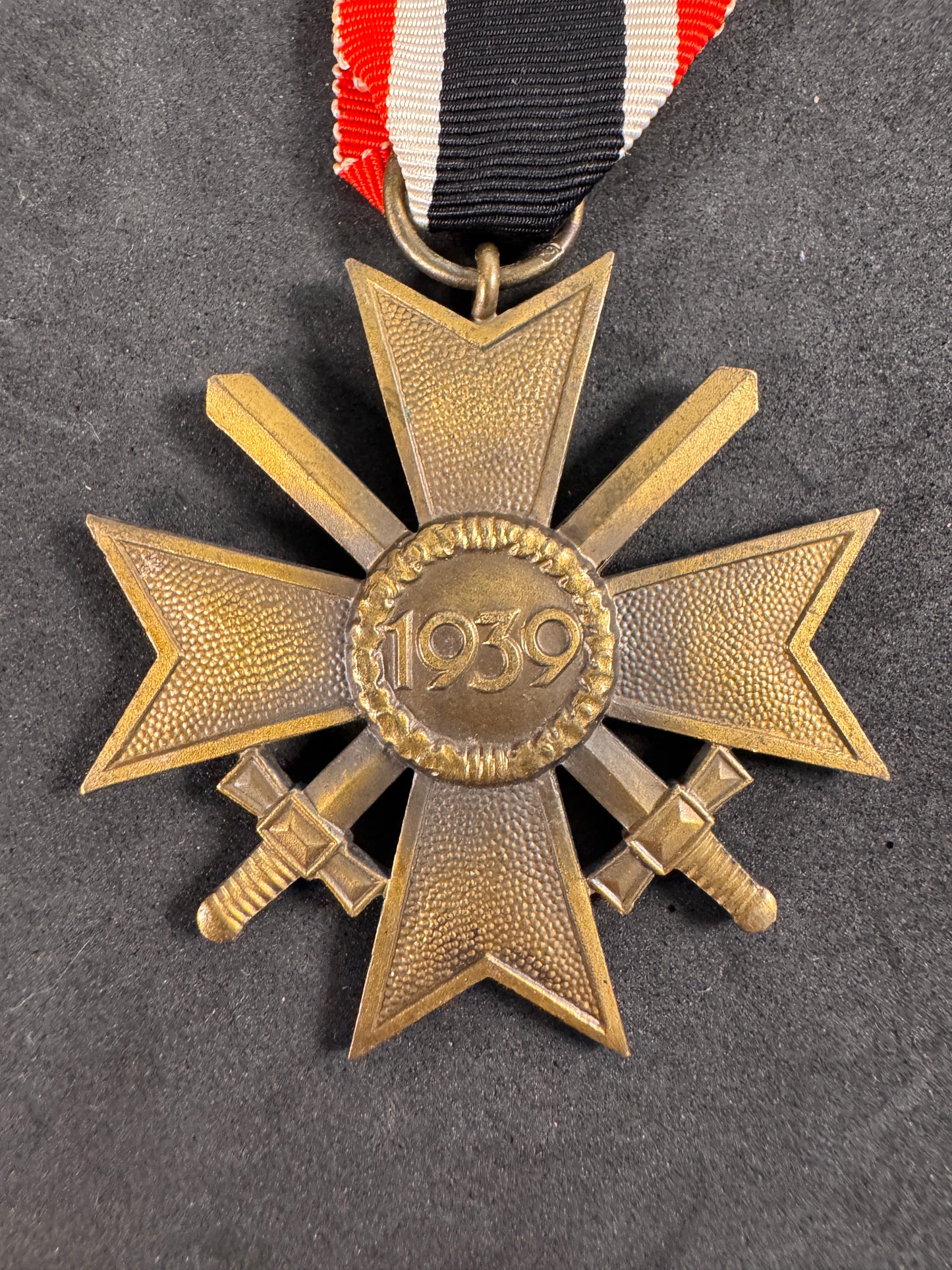 Photo 4 of WW2 German War Merit Cross 2nd Class with Swords - 6 Zimmermann - collectible militaria item