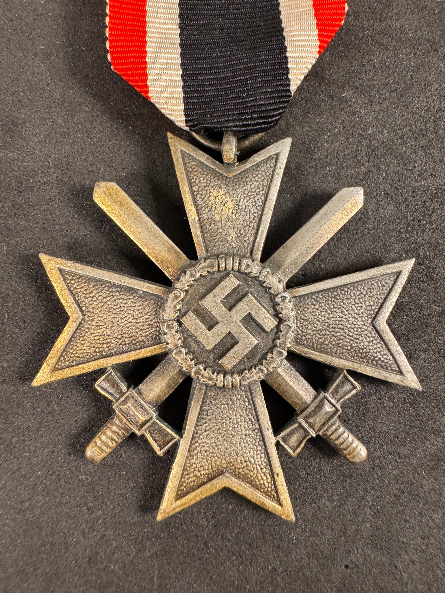Photo 3 of WW2 German War Merit Cross 2nd Class with Swords Medal - collectible militaria item