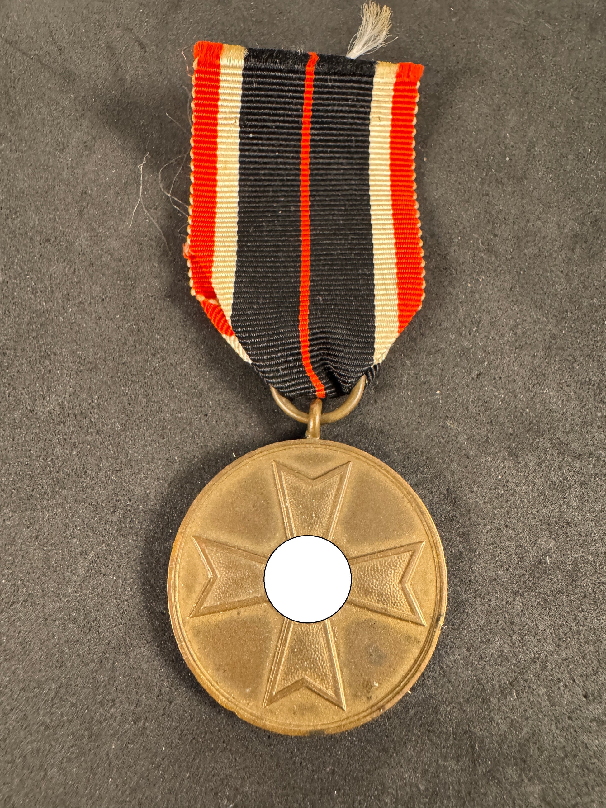 Photo 1 of WW2 German War Merit Medal (Kriegsverdienstmedaille) - collectible militaria item