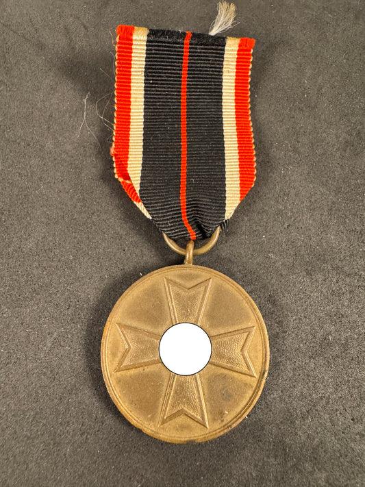 Photo 1 of WW2 German War Merit Medal (Kriegsverdienstmedaille) - collectible militaria item