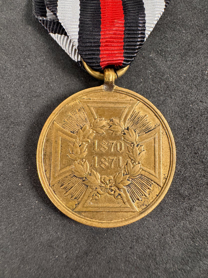 Photo 2 of German Franco-Prussian War Medal 1870-1871 - collectible militaria item