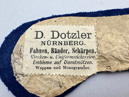 German Reichsbahn Collar Tabs & Winged Wheel Insignia
