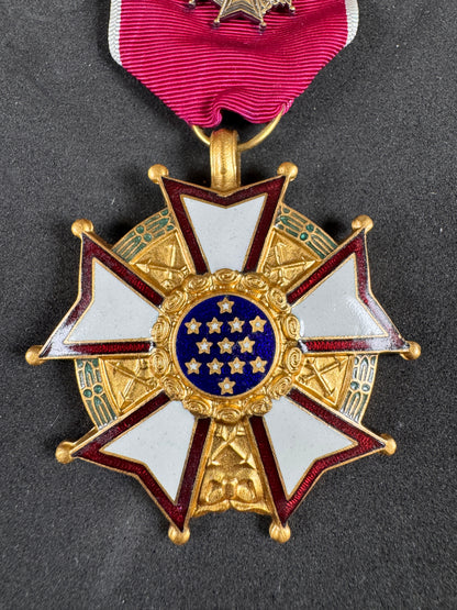 Photo 2 of United States Legion of Merit Medal Officer Grade - collectible militaria item