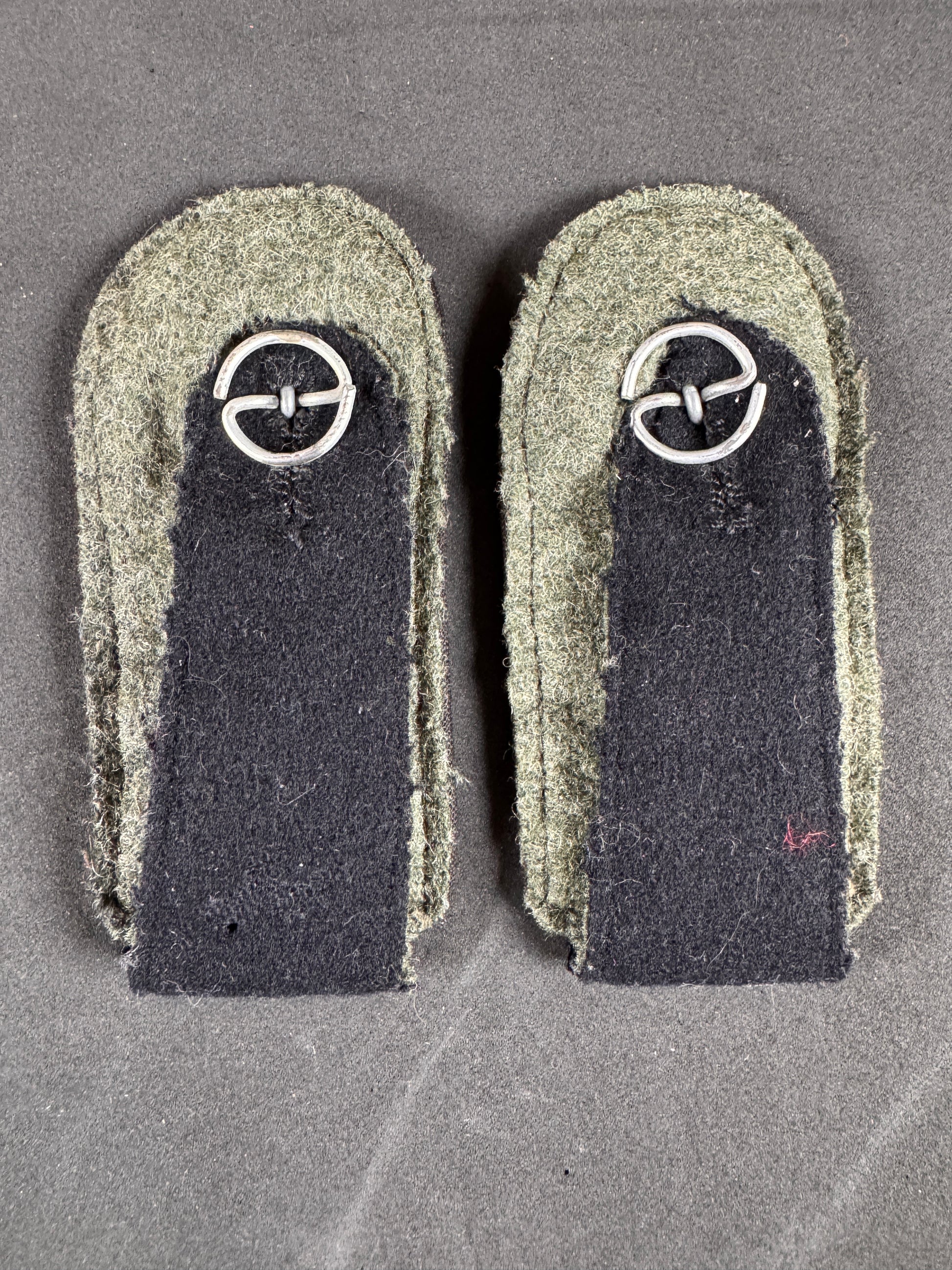 Photo 2 of WW2 German Waffen-SS Mann Engineers Uniform Shoulder Straps - collectible militaria item