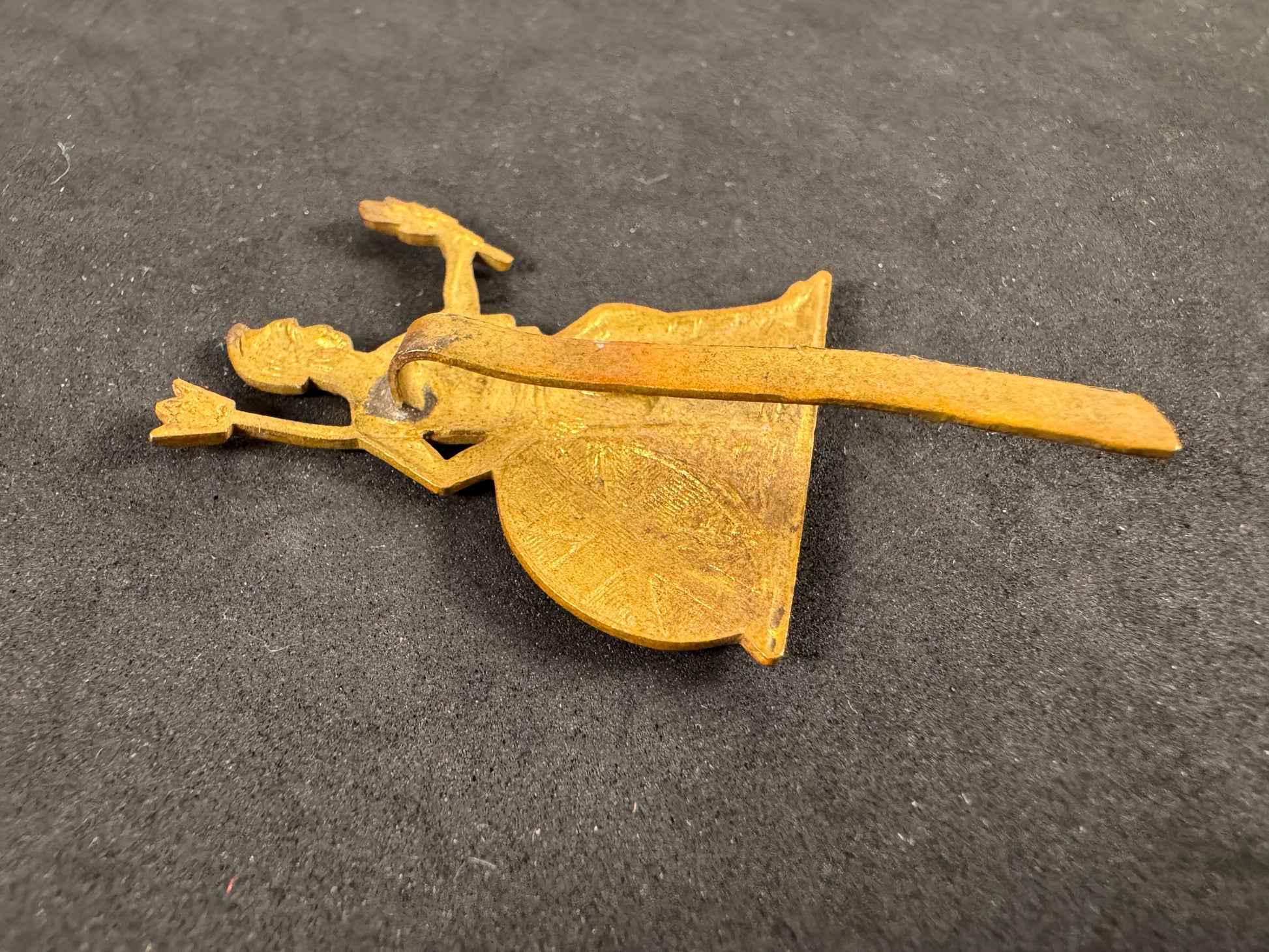 Photo 3 of WW2 British Army Royal Norfolk Regiment Overseas Pagri Cap Badge - collectible militaria item