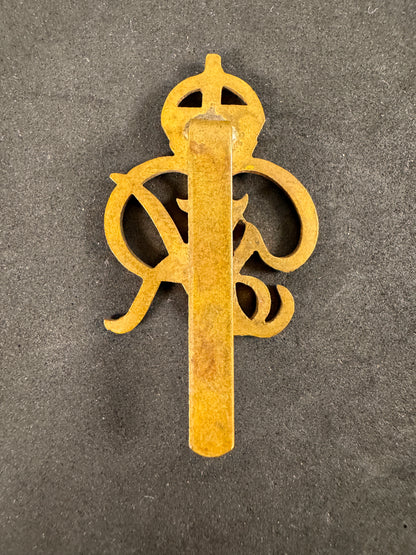 Photo 2 of WW2 British Army Military Provost Staff Corps Cap Badge - collectible militaria item