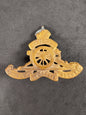 Photo 1 of WW2 Canadian Royal Artillery Cap Badge - collectible militaria item
