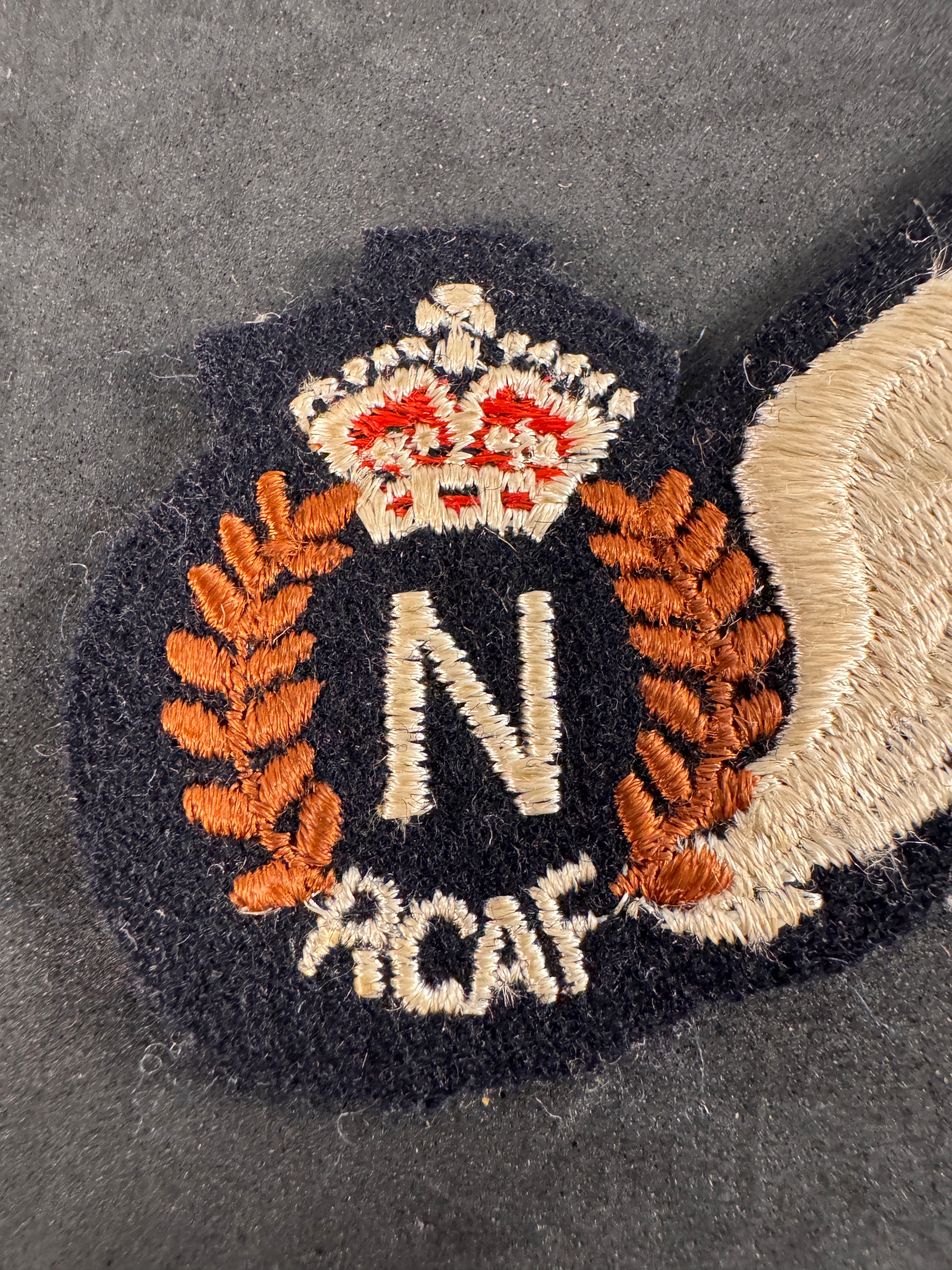 Photo 2 of WW2 Royal Canadian Air Force Navigator's Brevet Wing Badge - collectible militaria item