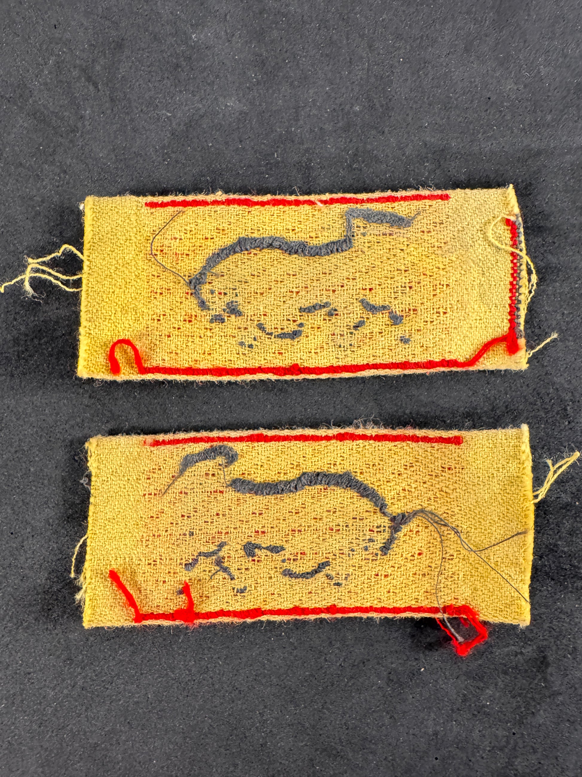 Photo 3 of WW2 British 11th Armoured Division Formation Sign Badges - collectible militaria item